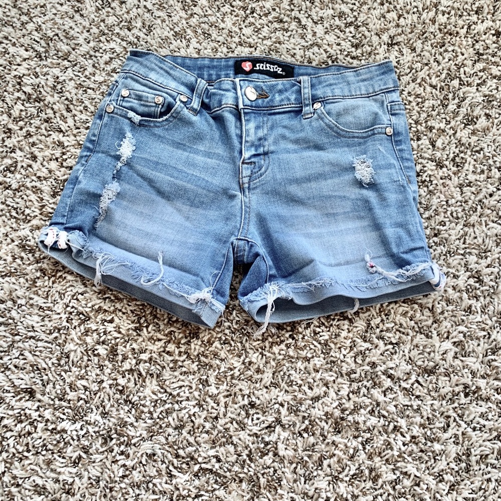 Denim shorts